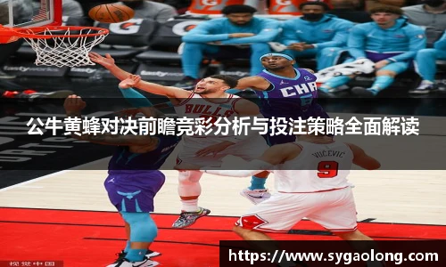 公牛黄蜂对决前瞻竞彩分析与投注策略全面解读